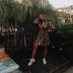 Missy empire cheetah print dress